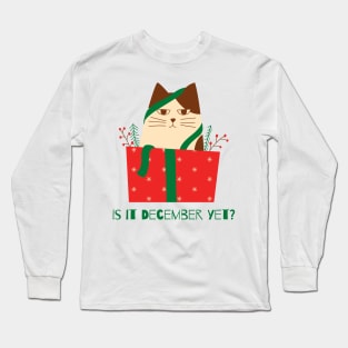 Holiday's cat Long Sleeve T-Shirt